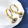 Brass Hoop Earrings EJEW-Z086-12G-3