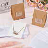 SUNNYCLUE 150Pcs Plastic Necklace Chain Adhesive Pouch for Necklace Display Cards AJEW-SC0003-43-4