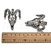 Cattle Skull 304 Stainless Steel Big Pendants X-STAS-M206-100AS-3