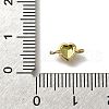 Rack Plating Brass Cubic Zirconia Heart Links Connector Charms KK-M014-01B-G-3