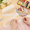 15 Yards Cotton Embroidery Bowknot Lace Ribbons OCOR-WH0045-35C-3