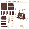 DIY Sew on PU Leather Crossbody Bag Making Kit DIY-WH0386-71A-2