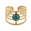 Stainless Steel Adjustable Open Cuff Rings VS7439-4-2