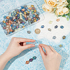 SUNNYCLUE 120Pcs 12 Colors Electroplate Glass Beads EGLA-SC0001-32-3