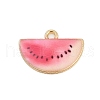 Alloy Enamel Pendants FIND-K020-21C-G-1