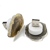 Dyed & Heatsd Natural Agate Slice USB Night Light Decoration G-Q170-10B-3