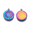 Ion Plating(IP) 304 Stainless Steel Pendants STAS-S119-129-3