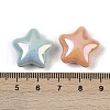 UV Plating Opaque Acrylic Beads MACR-L007-11-3