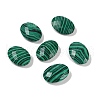Synthetic Malachite Cabochons G-O175-15L-01-1