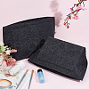 GOMAKERER 2Pcs 2 Style Felt Bag Organizer Insert AJEW-GO0001-28B-5