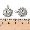 304 Stainless Steel Pendants STAS-L022-514P-3