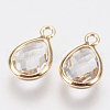 Glass Charms KK-Q752-001G-2