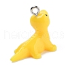 Resin Pendants RESI-Q002-01E-2
