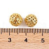 Rack Plating Brass Beads KK-U012-01G-3