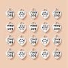 Tibetan Style Charms Pendants TIBEP-YW0001-64-2