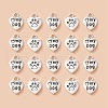 Tibetan Style Charms Pendants TIBEP-YW0001-64-2