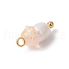 Flower Acrylic Charms PALLOY-JF03588-06-5