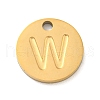 Ion Plating(IP) 304 Stainless Steel Pendants FIND-M017-02G-W-1