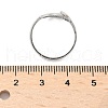 Non-Tarnish 304 Stainless Steel Adjustable Rings X-RJEW-K245-49P-2
