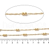 304 Stainless Steel Chains with Beads CHS-F020-09G-2