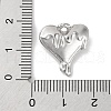 Anti-Tarnish 304 Stainless Steel Pendants STAS-D194-05P-3