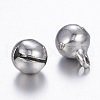 304 Stainless Steel Bell Charms UNKW-N0001-03P-1