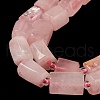 Natural Rose Quartz Beads Strands G-M403-B18-5