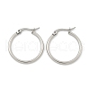 Tarnish Resistant 304 Stainless Steel Hoop Earrings EJEW-F105-10P-4