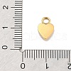 Ion Plating(IP) 304 Stainless Steel Pendants STAS-P379-25G-3