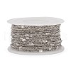Tarnish Resistant 304 Stainless Steel Figaro Chains A-CHS-N002-03P-3