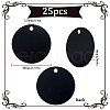 SOFPLATE 25Pcs Aluminum Pendants FIND-SP0002-55A-B-2