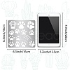 Stainless Steel Cutting Dies Stencils DIY-WH0238-150-2