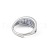 Cubic Zirconia Adjustable Ring RJEW-K240-03P-3