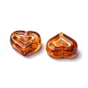 Imitation Amber Transparent Acrylic Beads X-MACR-D071-02D-4