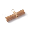 Wooden Sticks Pendant PALLOY-JF03393-02-4