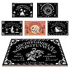 Printed Wood Pendulum Dowsing Divination Board Set DJEW-WH0324-061-4
