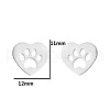 Geometric Circle Emoticon Earrings with Skull ST0241159-1