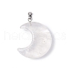 Natural Quartz Crystal Pendants G-Z022-04A-2