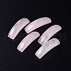 Natural Rose Quartz Connector Charms G-C015-01D-1