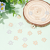 DICOSMETIC 200Pcs 2 Colors Brass Pendants KK-DC0002-36-4