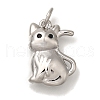 Rack Plating Brass Pendants KK-I720-07P-1