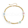 100Pcs 10 Colors Transparent Czech Glass Beads GLAA-CJ0001-57-10