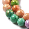 Natural Mashan Jade Beads Strands G-A255-A01-01C-2