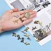 Tibetan Style Alloy Puppy Pendants TIBEP-MSMC021-28-6