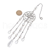 Alloy Tree of Life Pendant Decorations HJEW-TA00249-3