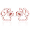 Stainless Steel Christmas Earrings with Reindeer ST9285557-1