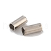 Brass Tube Beads KK-B120-03B-P-2