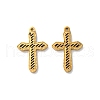 Ion Plating(IP) 304 Stainless Steel Black Enamel Pendants STAS-M102-43A-G-1