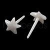 Hypoallergenic Bioceramics Zirconia Ceramic Stud Earrings EJEW-F340-03A-02-2