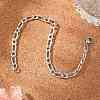 Tarnish Resistant 304 Stainless Steel Figaro Chain Bracelets BJEW-I274-03S-5
